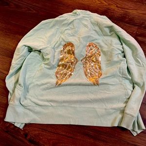 Victoria Secret Angel zip up hoodie